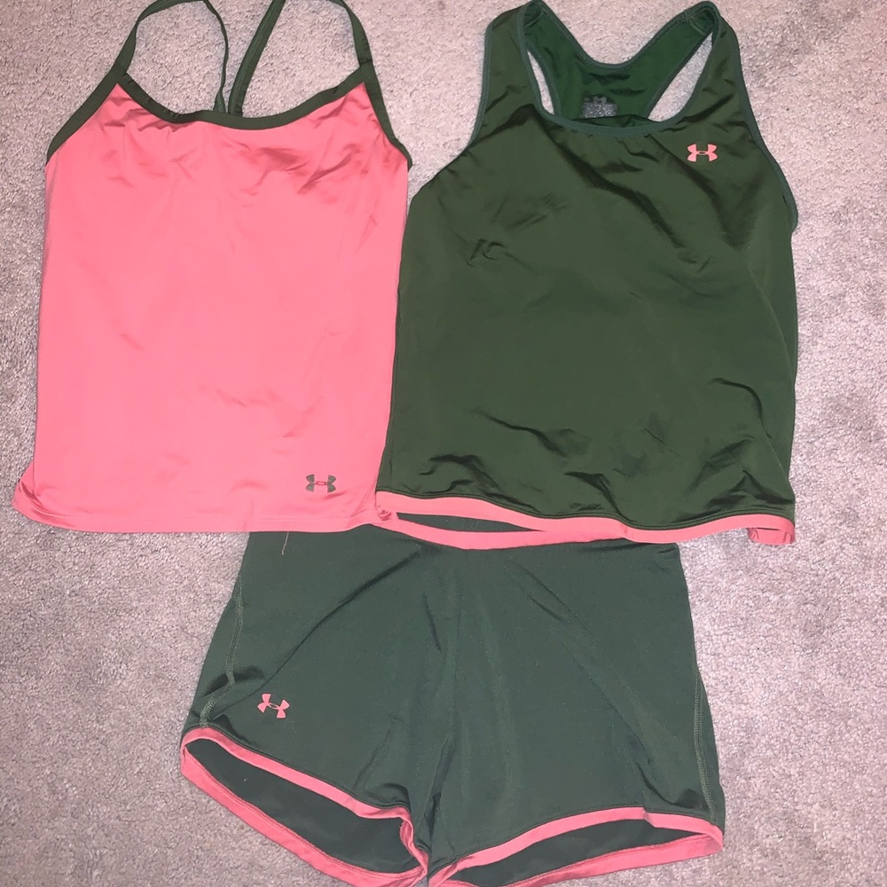 Vintage Under Armour workout set!